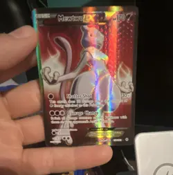 The Pokemon Company Pokemon TCG Mewtwo EX 158/162 Breakthrough Holo Full Art Eng - Image 1