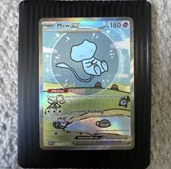Bubble Mew Mew EX 232/091 Paldean Fates Holo MP Pokemon Card Full Art #2 - Image 1