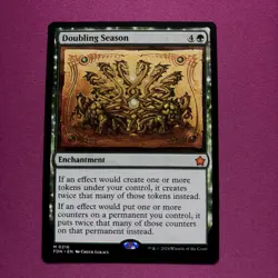 Doubling Season [Foundations] FDN 0216 | Mythic Rare MTG TCG Card NM - Image 1