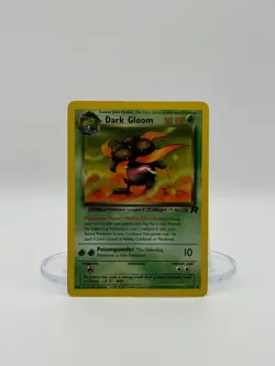 Dark Gloom 36/82 Team Rocket Unlimited WOTC Pokemon Card 1999 2000 - Image 1