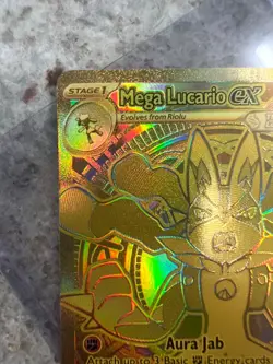 Pokemon MEGA LUCARIO EX 188/132 PACK FRESH MINT CONDITION English Secret Rare - Image 4