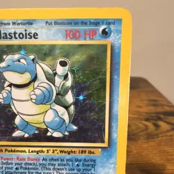 WoTC Blastoise 2/102 Base Set Holo Rare Eng 100 HP 1999 Pokemon TCG - Image 3