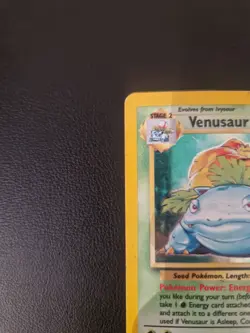 Pokemon TCG Base Set Venusaur 15/102 Holo Rare WOTC 1999 Unlimited English - Image 4