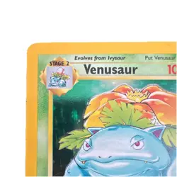 Pokemon TCG Venusaur Base Set Holo Unlimited Rare Card 15/102 1999 WOTC - Image 2