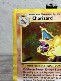 Charizard 4/102 Base Set Holo Rare-Pokemon TCG-Fast Shipping-Played!! - Image 2