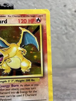 Charizard 4/102 Base Set Holo Rare-Pokemon TCG-Fast Shipping-Played!! - Image 3