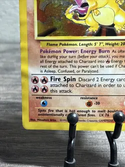 Charizard 4/102 Base Set Holo Rare-Pokemon TCG-Fast Shipping-Played!! - Image 4