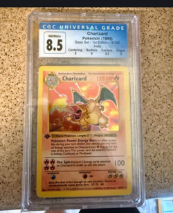 Pokemon TCG Charizard Base Set 4/102 Holo Unlimited Holo Rare - Image 3