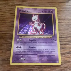 Pokemon card Mewtwo 51/108 Evolutions Rare Holo ENG 2016 - Image 1
