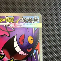Pokemon TCG Mega Gengar EX Secret Rare Holo 269/217 Eng 2026 HP 350 - Image 3