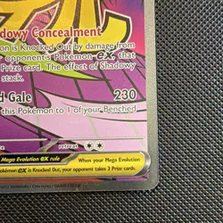 Pokemon TCG Mega Gengar EX Secret Rare Holo 269/217 Eng 2026 HP 350 - Image 5
