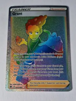 Pokemon TCG Grant 203/189 SWSH Astral Radiance Secret Rainbow Rare Card - Image 1