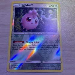 Pokemon TCG Igglybuff 168/236 Cosmic Eclipse Reverse Holo #33 - Image 2