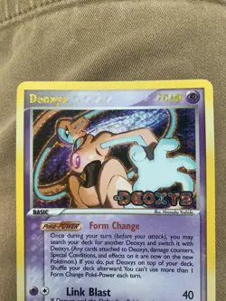 Deoxys Reverse Holo Foil Ex Deoxys 16/107 Pokemon 2005 NM - Image 2