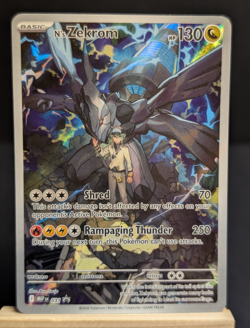 🔥Pokemon TCG N's Zekrom 031 Me:Mega Evolution Promo Full Art Holo EN 2026 NM - Image 1