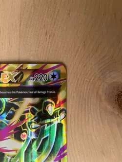 Pokemon TCG JUMBO/Oversized Mega M Rayquaza EX Full Art 98/98 XY Ancient Origins - Image 4