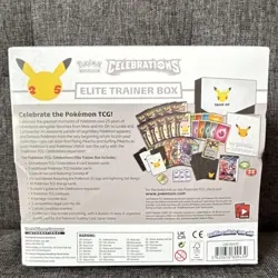 Pokemon TCG Celebrations Elite Trainer Box 25th Anniversary Sealed English 2021 - Image 4