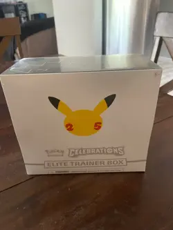Pokemon TCG: 25th Anniversary Celebrations Elite Trainer Box (2021) Sealed 820650809439 - Image 1
