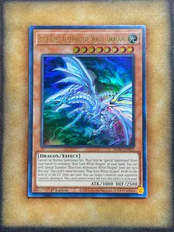 Yugioh Blue-Eyes Alternative White Dragon RA02-EN010 Ultra Rare 1st Ed NM - Image 1