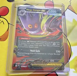 The Pokemon Company Pokemon TCG Mega Gengar EX 056/094 Holo Me02 350 HP 230 - Image 1