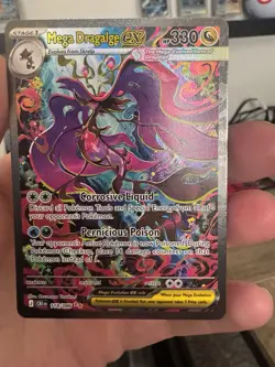 Pokemon TCG Mega Dragalge Ex 118/086 Chaos Rising (English) SIR NM Condition - Image 4