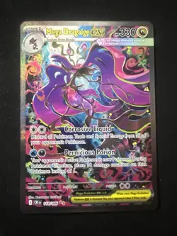 Pokemon TCG Mega Dragalge Ex 118/086 Chaos Rising (English) SIR NM Condition - Image 1