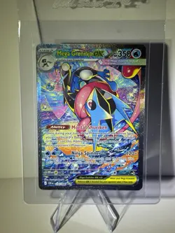 Mega Greninja ex 116/086 Chaos Rising Special Illustration Rare N/M Pokemon Card - Image 1