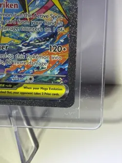 Mega Greninja ex 116/086 Chaos Rising Special Illustration Rare N/M Pokemon Card - Image 4