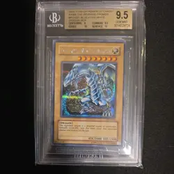 2004 Yu-GI-Oh! Power Chaos Kaiba Blue-Eyes White Dragon PCK-001 BGS 9.5 - Image 1