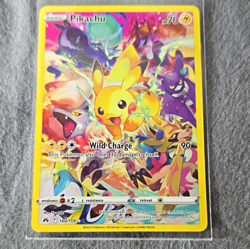 Pikachu 160/159 Secret Rare Full Art Holo Crown Zenith Pokemon Card SWSH NM/M - Image 3