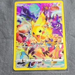 Pikachu 160/159 Secret Rare Full Art Holo Crown Zenith Pokemon Card SWSH NM/M - Image 4