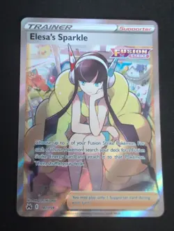 Pokemon TCG Elesa's Sparkle - Crown Zenith - Full Art Ultra Rare Card 147/159 - Image 1