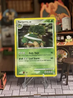 Pokemon TCG Diamond & Pearl 3 Card Lot Turtwig/Grotle/Torterra Non-Holo - Image 1