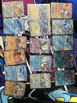 Pokemon TCG Lot of Modern Ex and Mega Ex Holo Cards English - Image 1