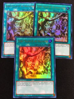 Yugioh Secret Village of the Spellcasters MAMA-EN083 1ST ULTRA x3 (NM) - Image 1