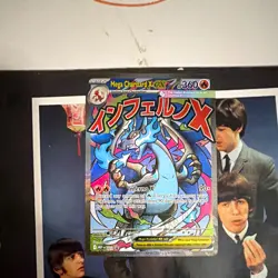 Mega Charizard X EX 023 Promo Mega Evolution Holo Japanese Pokemon TCG Card - Image 1