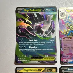 Pokemon TCG Mega Darkrai EX + others 6-Card Holo Full Art Lot - Image 2