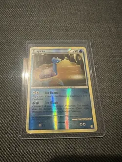 Pokemon TCG Lapras 24/123 HeartGold/SoulSilver Reverse Holo - Image 1