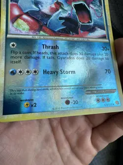 Pokemon TCG Gyarados (Red) 123/123 HeartGold SoulSilver Reverse Holo NICE LP+ - Image 4