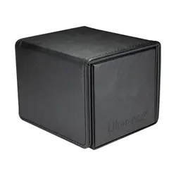 Ultra Pro Card Protection Vivid Alcove Edge Deck Box - Black New - Image 1