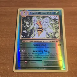 Beedrill • Evolutions • 7/108 • Reverse Holo • Pokemon Trading Card Game - Image 1