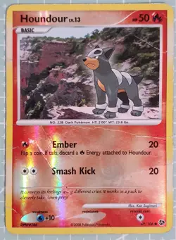 Houndour 69/106 Common Reverse Holo: Great Encounters Pokemon Trading Card Game - Image 1