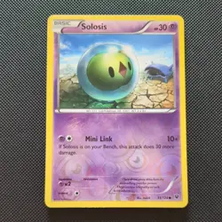 33/124 Solosis Common Reverse Holo: Pokemon Trading Card Game XY Fates Collide - Image 1