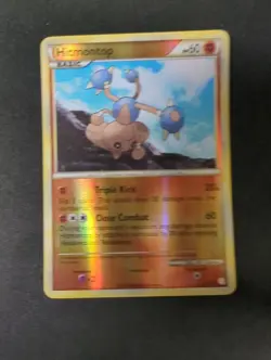 Pokemon TCG Hitmontop Reverse holo 5/123 HeartGold SoulSilver (MP) - Image 1