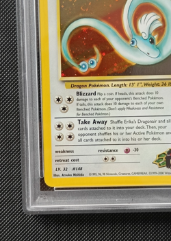 Pokemon TCG Erika's Dragonair 4/132 Gym Heroes Holo Rare Card - NM-MT - PSA 8 - Image 5