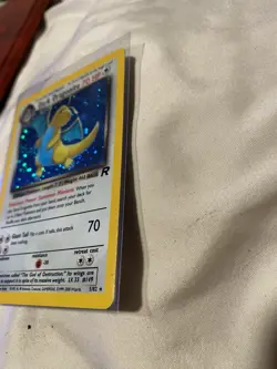 VTG Pokemon Team Rocket Dark Dragonite 5/82 Holo Rare HP - Image 4