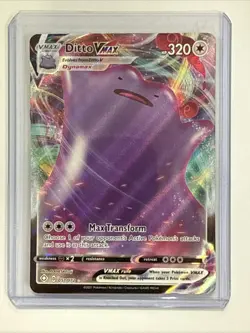 Pokemon TCG - Ditto Vmax - Shining Fates - 051/072 - Holo Rare - Mint - Image 1