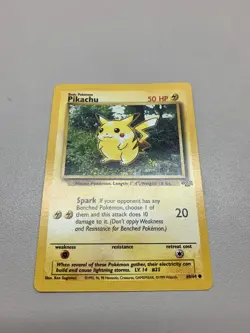 Pikachu 60/64 1st Edition Jungle 1999 Pokemon Card Non Holo - Image 1
