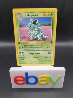 Pokemon Card - Nidoqueen Jungle 1st Edition 23/64 Non Holo LP - Image 1