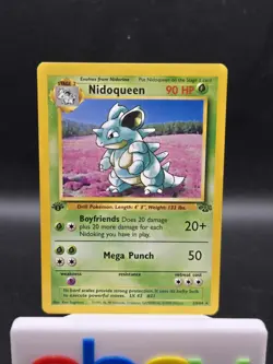 Pokemon Card - Nidoqueen Jungle 1st Edition 23/64 Non Holo LP - Image 2